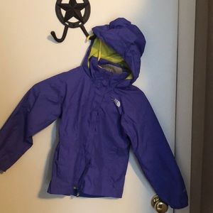North face rain jacket